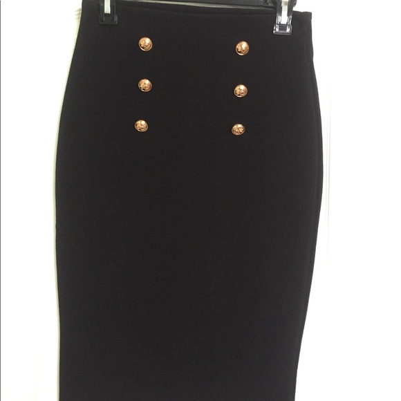 Black pencil skirt - Picture 1 of 2